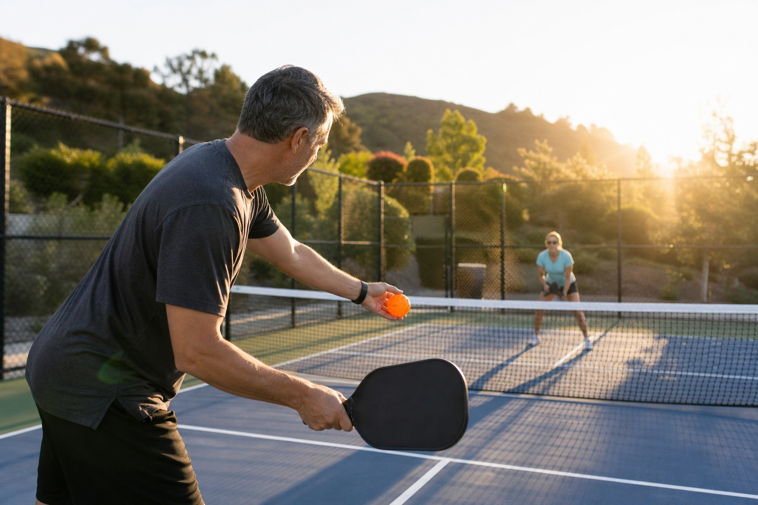 Pickleball courts